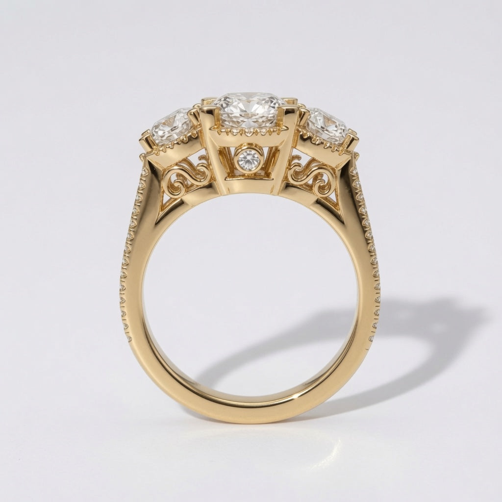 The Crest Engagement Ring