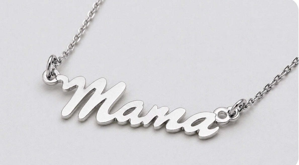 "Mama" Mother's Day Pendant-SILVER