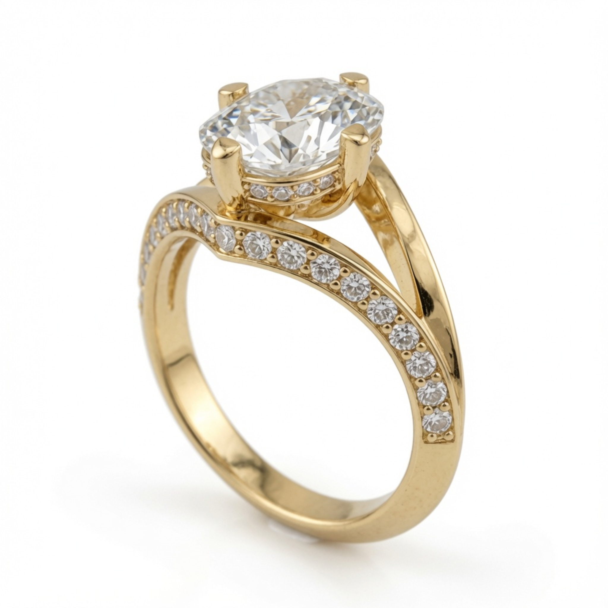 The Cascade Engagement Ring