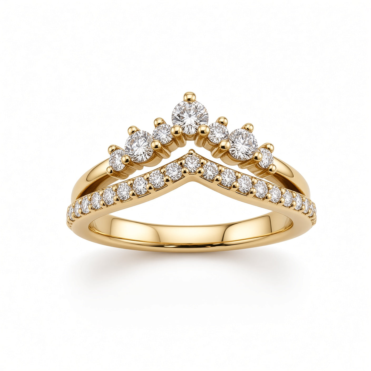 The Tiara Lab Diamond Band