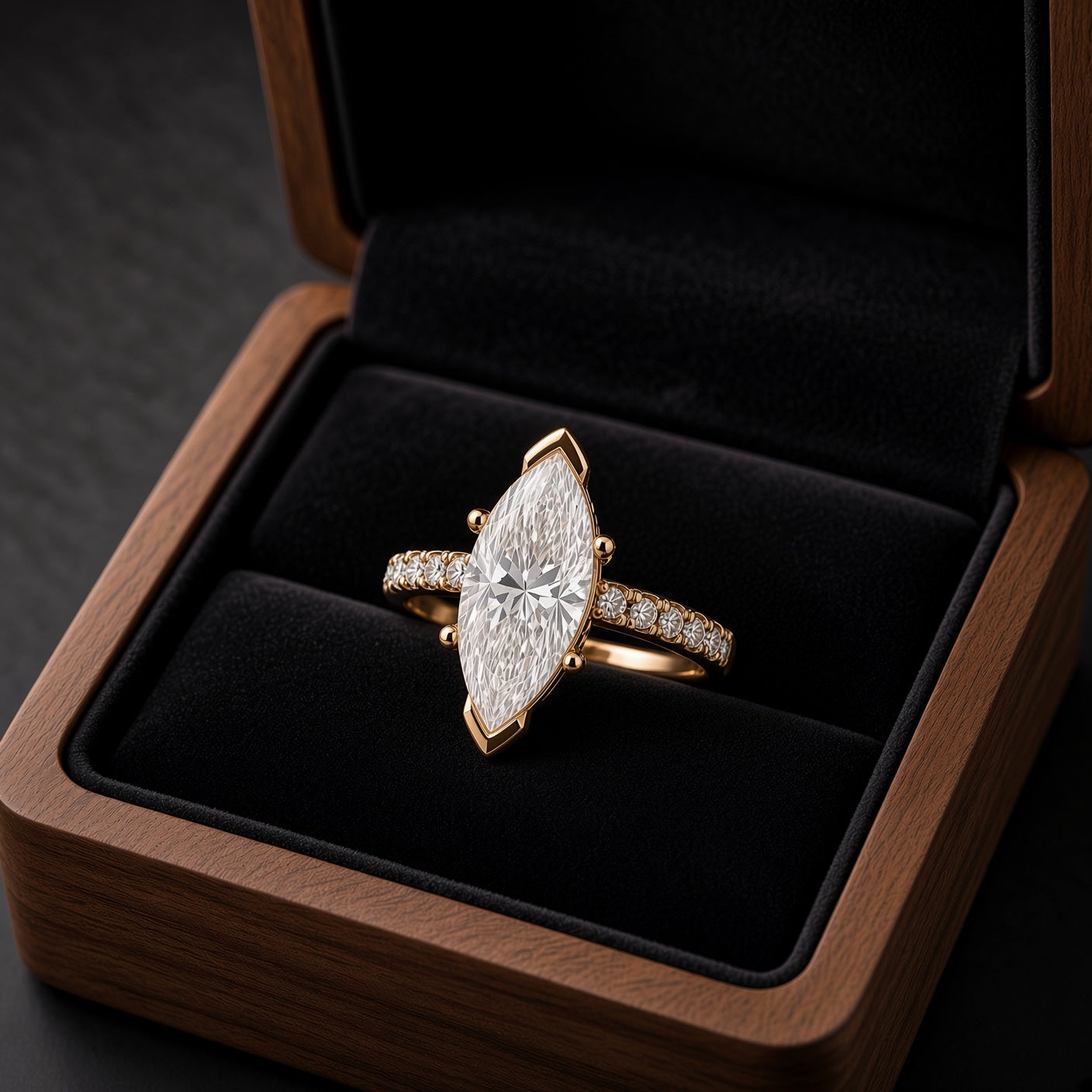 The Vesper Lab Diamond Semi-Mount Ring