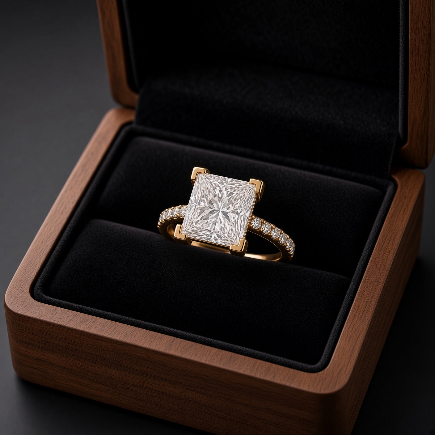 Astoria Lab Diamond Semi-Mount Engagement Ring
