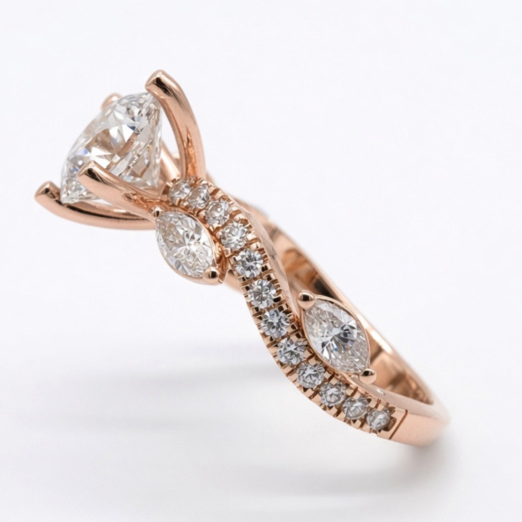 The River Engagement Ring