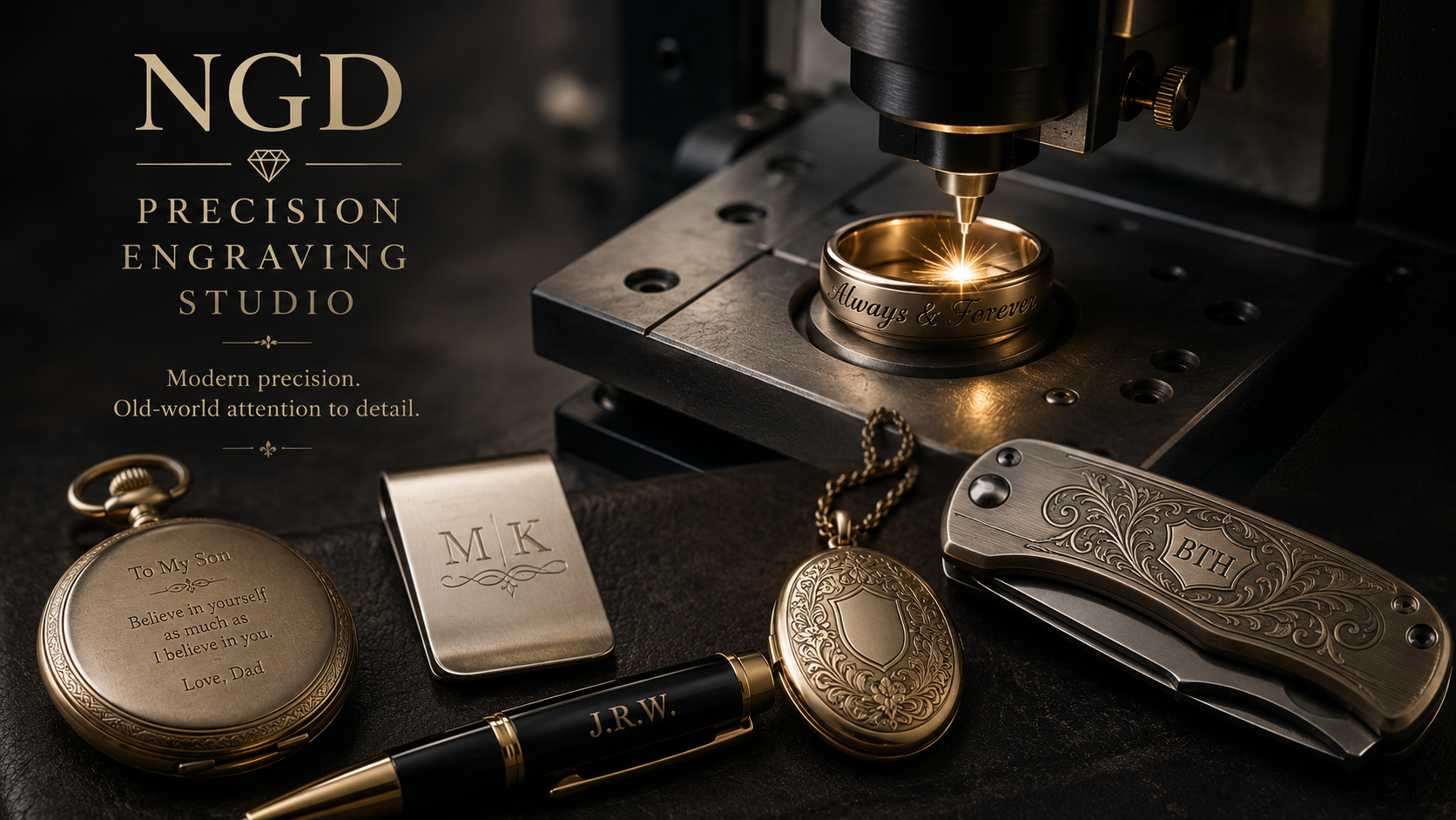 Introducing the NGD Precision Engraving Studio