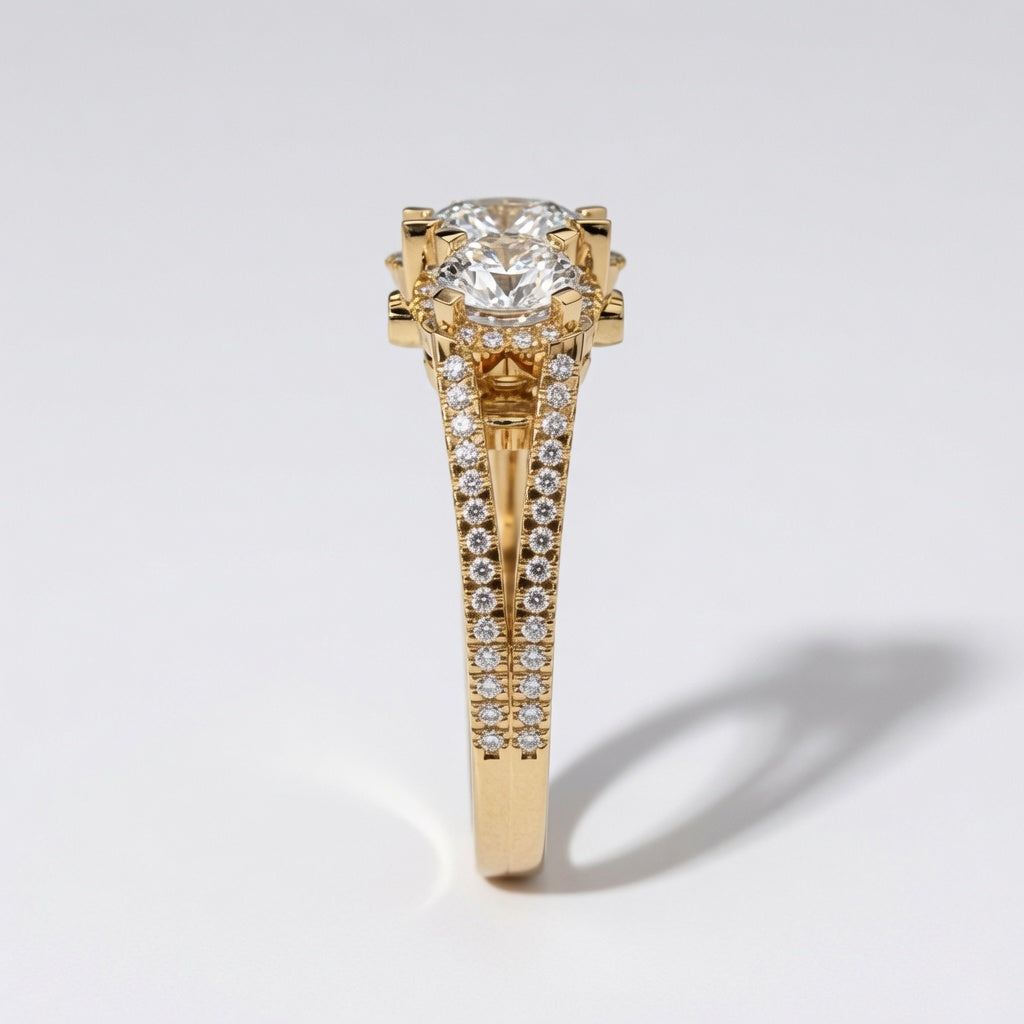The Crest Engagement Ring