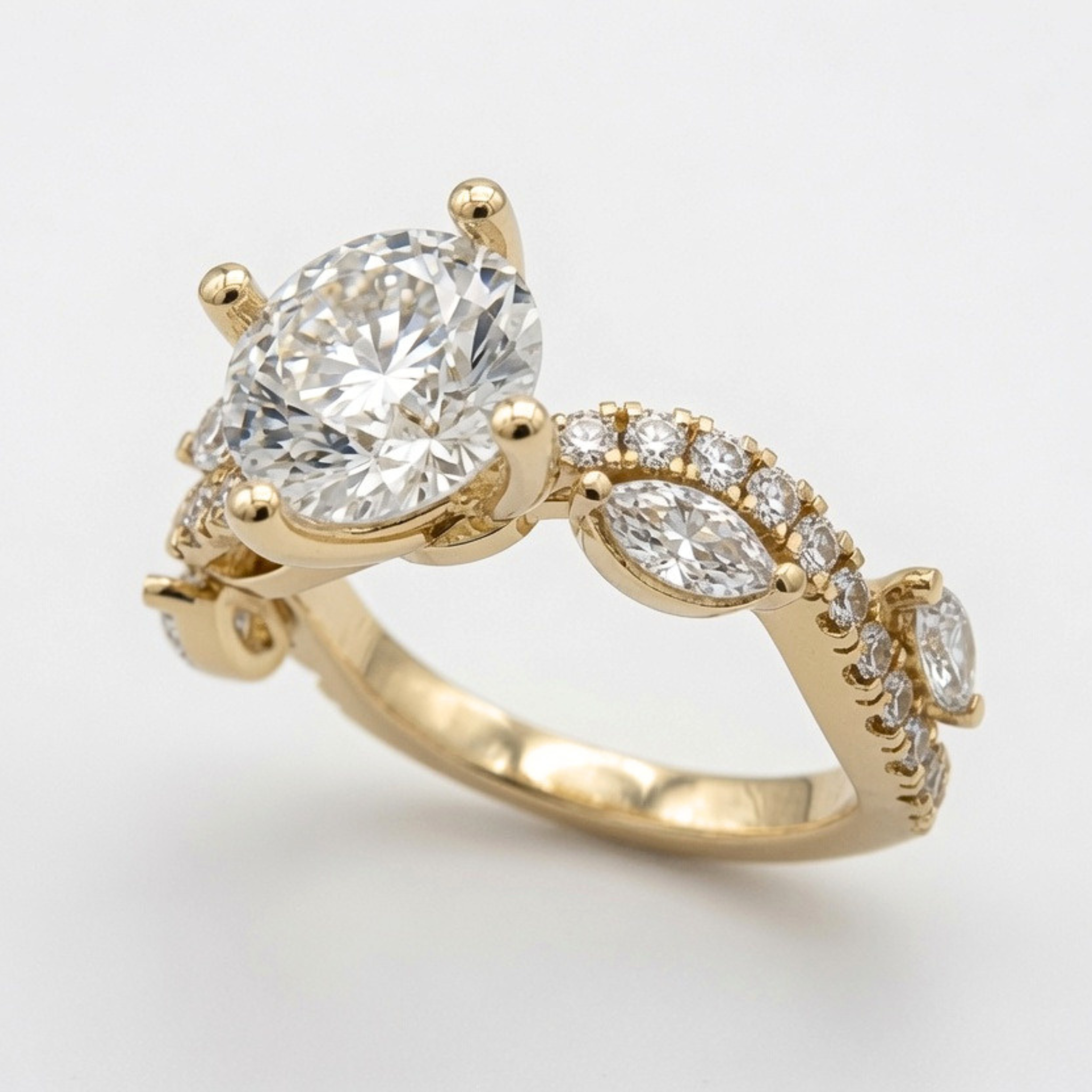 The River Engagement Ring