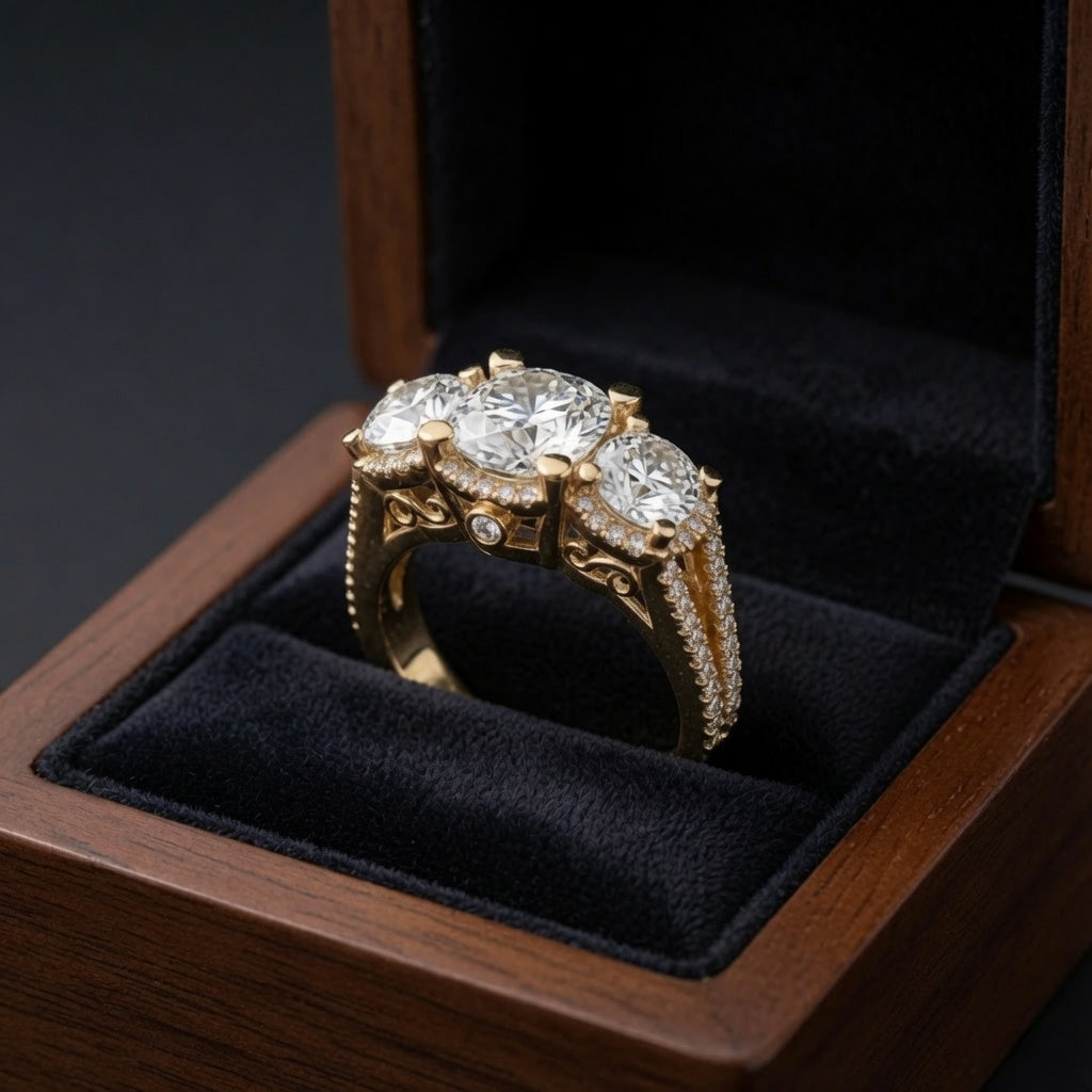 The Crest Engagement Ring