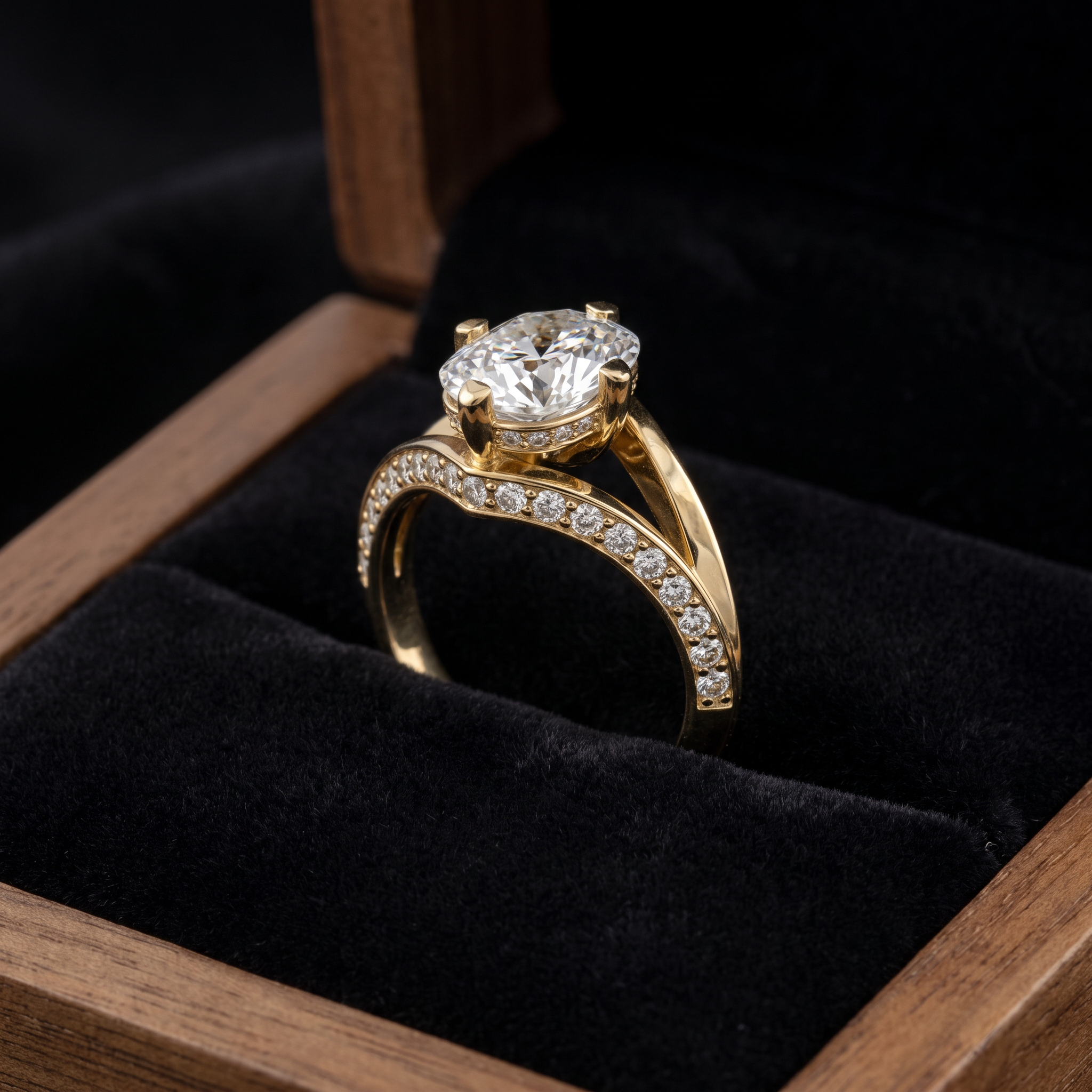 The Cascade Engagement Ring