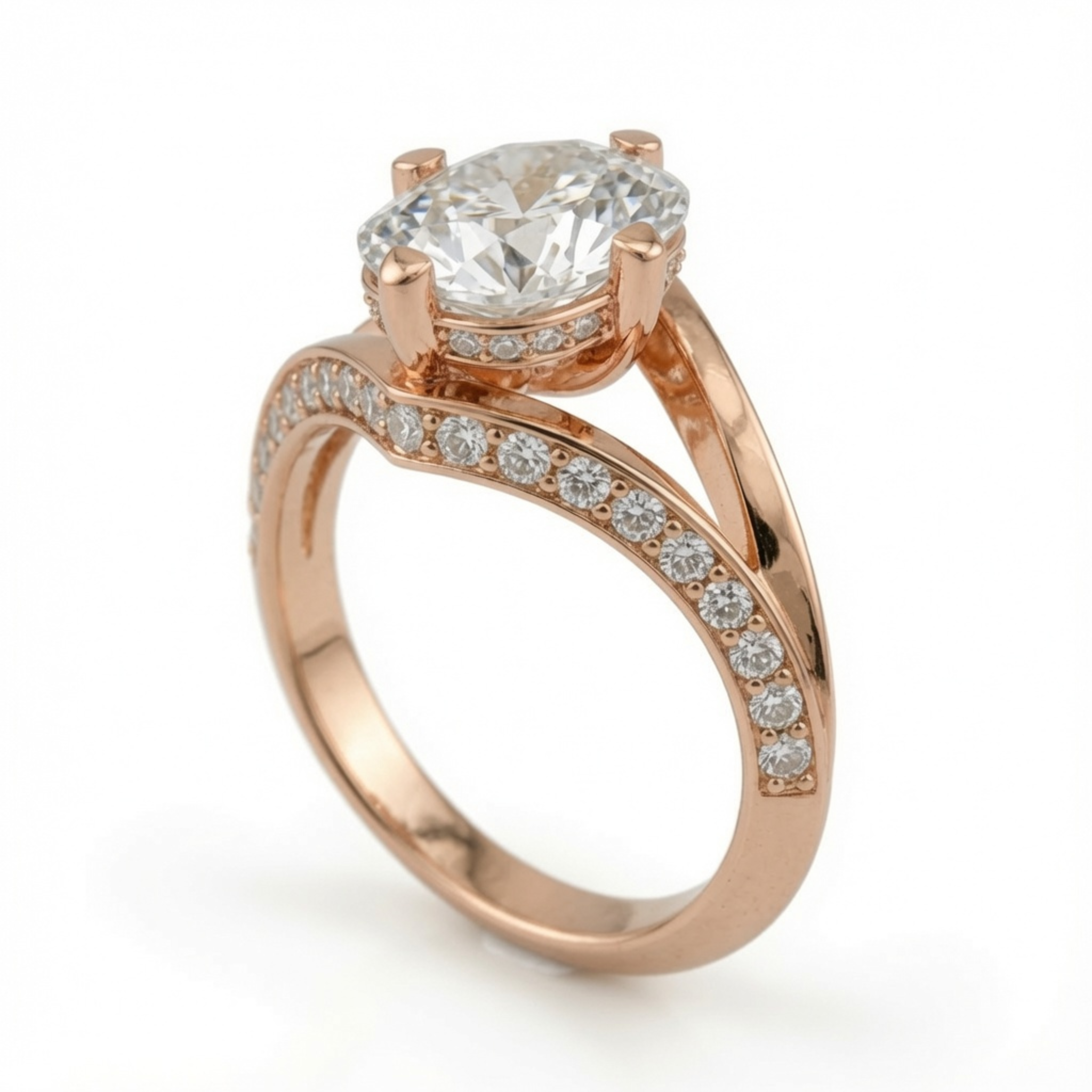 The Cascade Engagement Ring