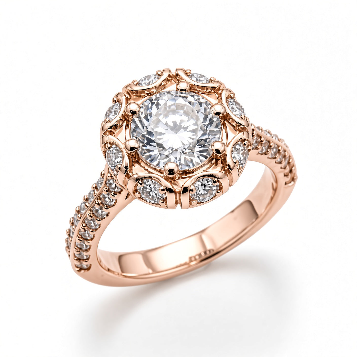 The Cloud Bridal Engagement Ring