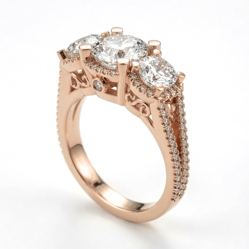 The Crest Engagement Ring