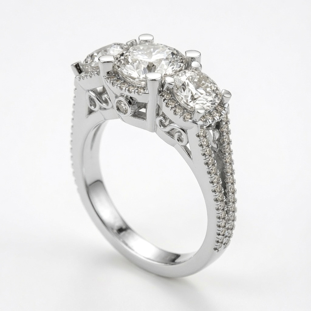 The Crest Engagement Ring